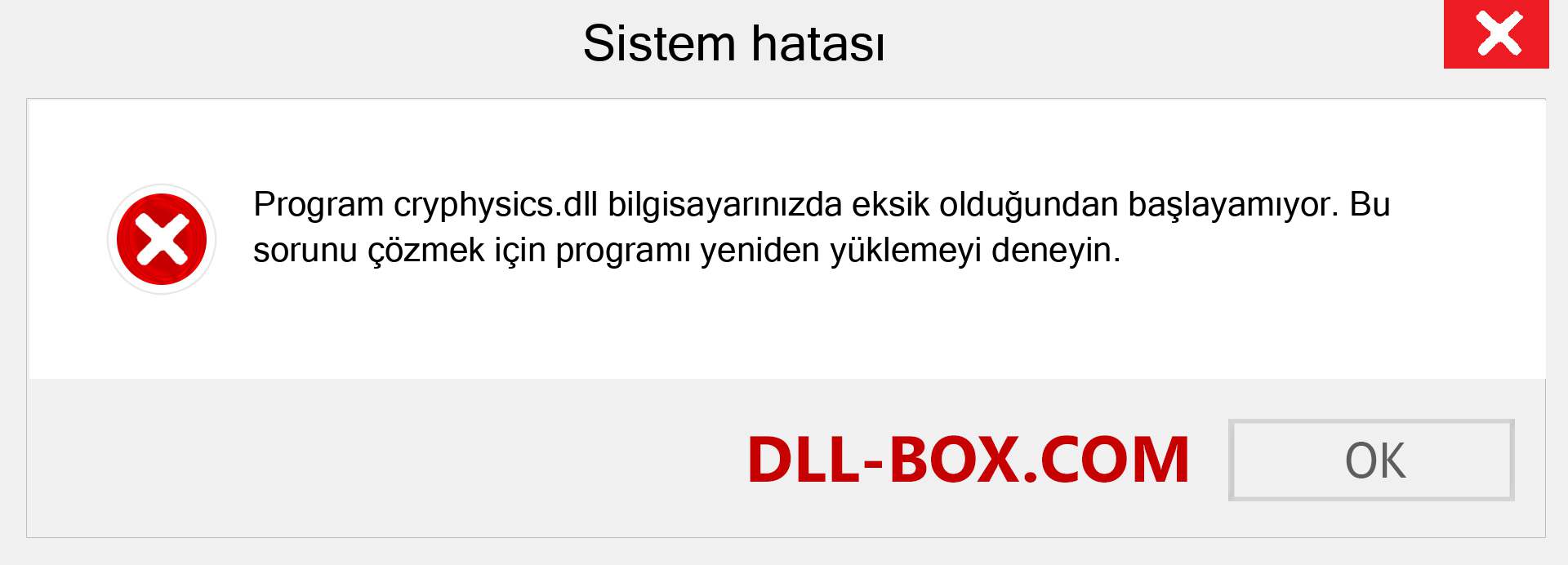 cryphysics.dll dosyası eksik mi? Windows 7, 8, 10 için İndirin - Windows'ta cryphysics dll Eksik Hatasını Düzeltin, fotoğraflar, resimler